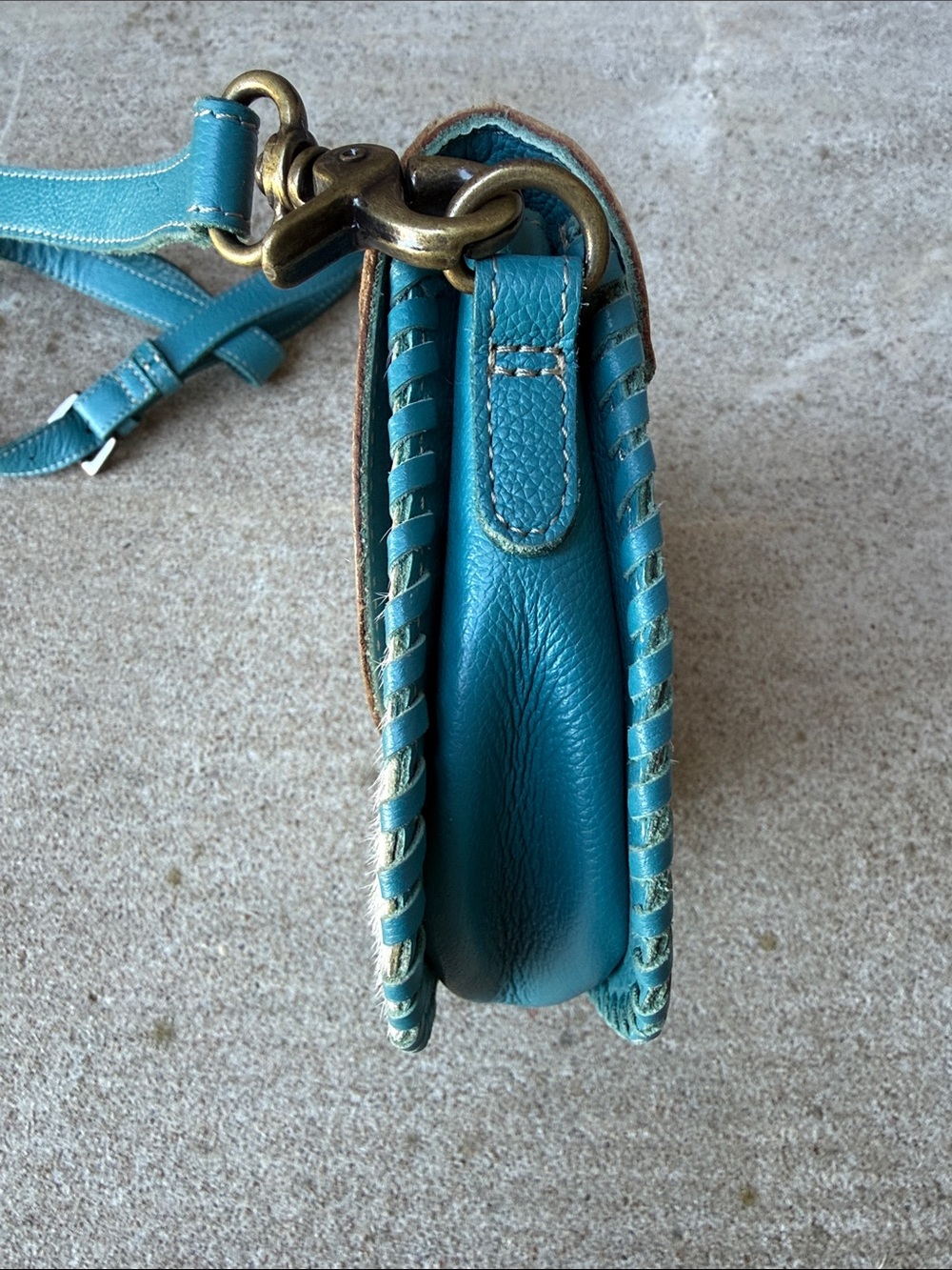 Myra Pine Valley Hand-Tooled Bag - Picture 4 of 7